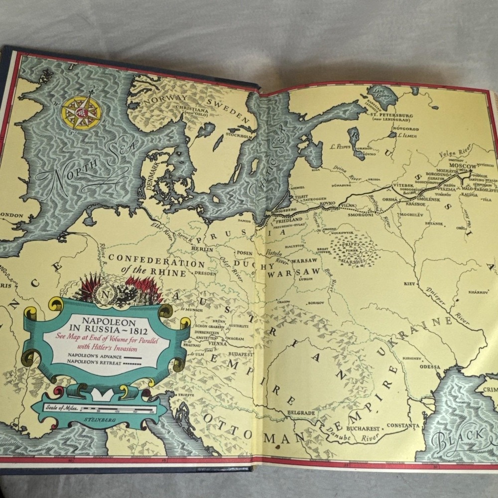 War and Peace, Inner Sanctum Edition, Leo Tolstoy, 1942 Hard Bound Dust Jacket - Picture 7 of 10